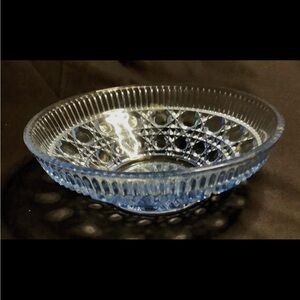 Vintage Ice Blue Indiana Glass Company Bowl